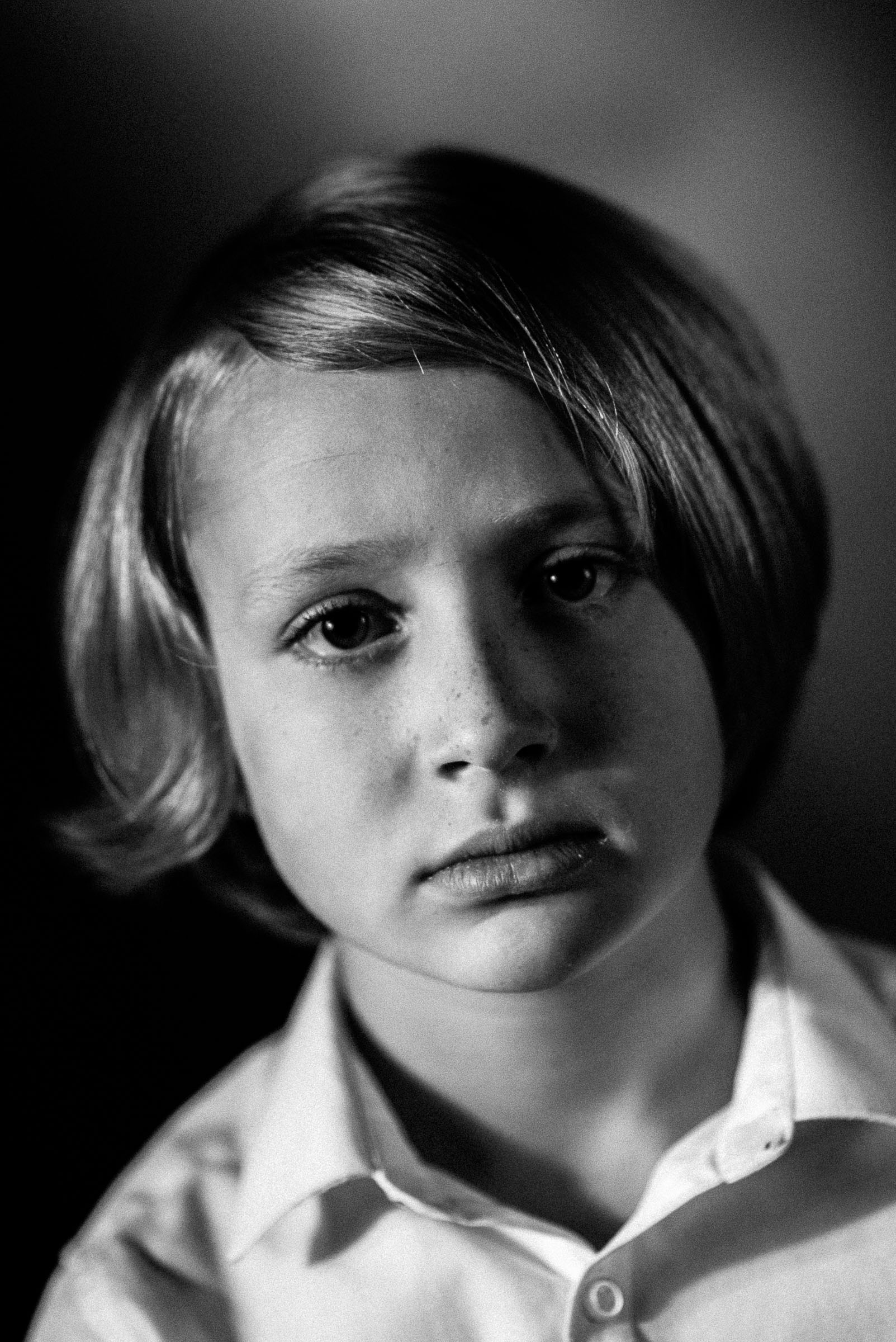 Stylised portrait of a person