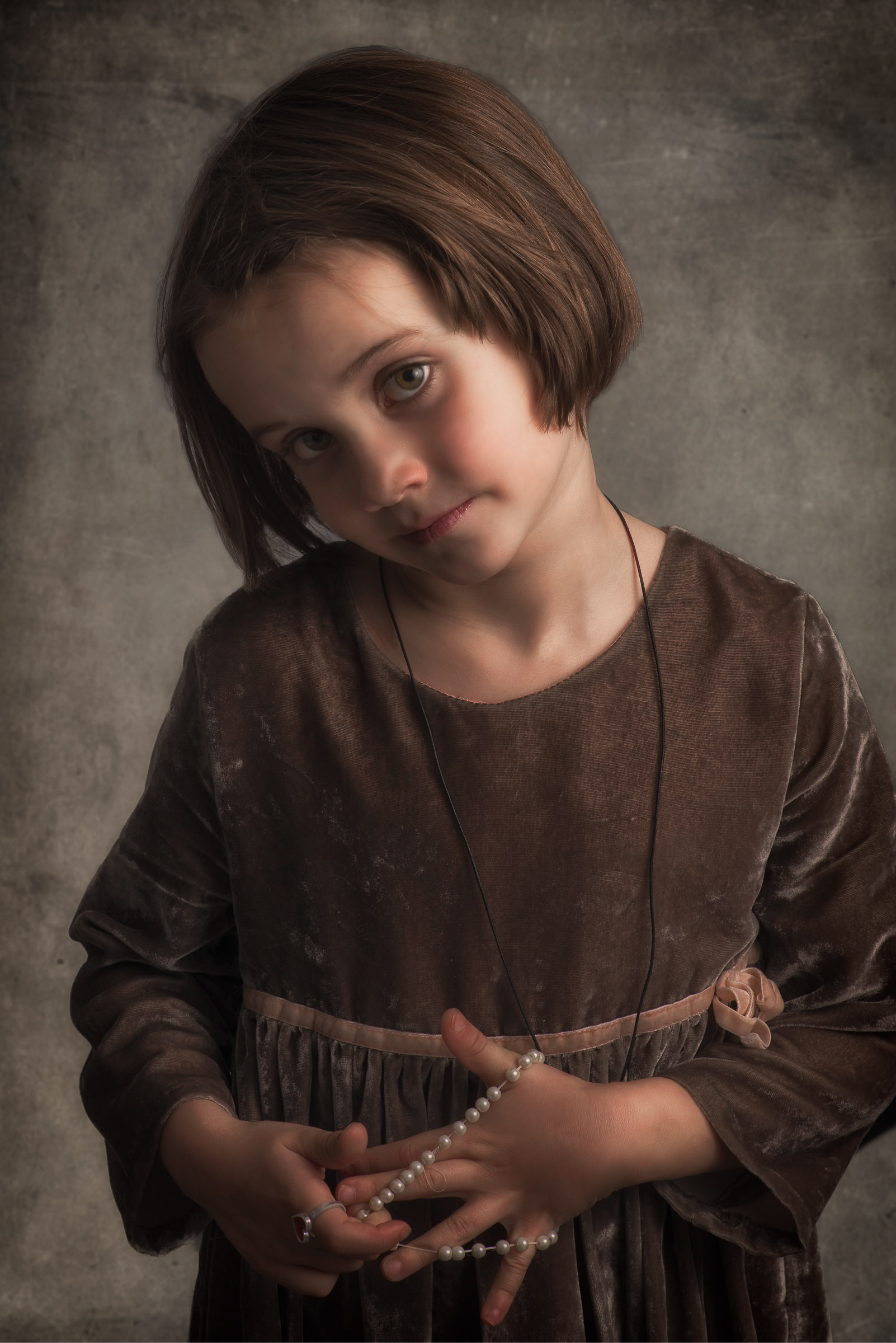 Stylised portrait of a person